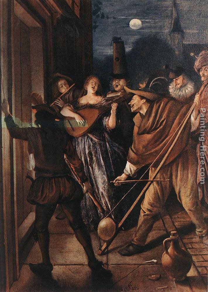 Jan Steen Nocturnal Serenade